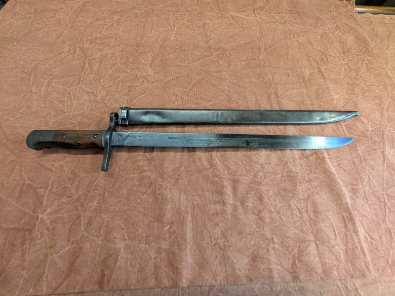 WW2 Japanese Type 30 Bayonet, Matsushita Production