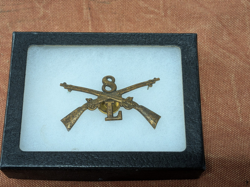 US 8th Infantry Company Insignia - Indian War
