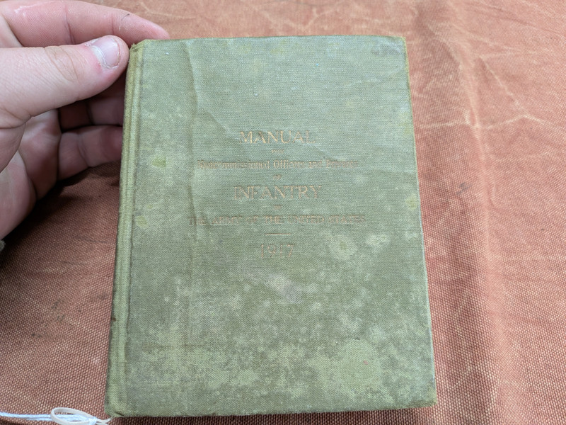WW1 US NCO & Private Training Manual