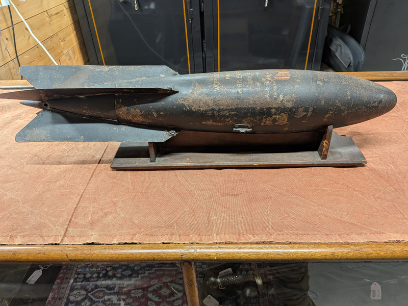 WW1 US Mark II Aerial Bomb - Old VFW Display