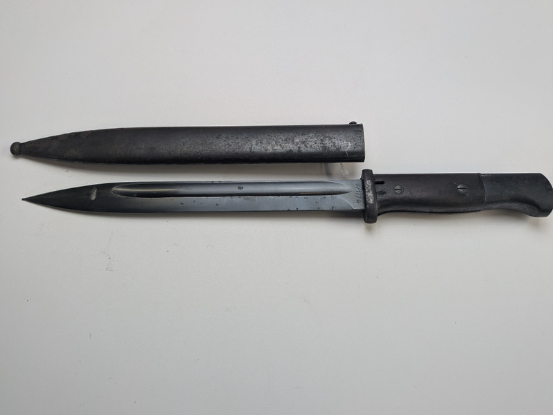 WW2 German K98k Bayonet S/177G code all Matching
