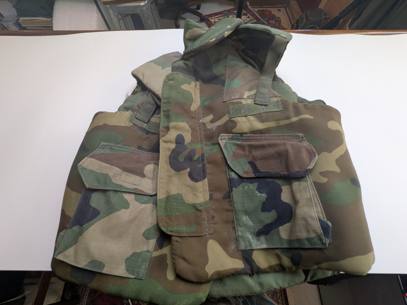 U.S. Woodland Flak Jacket - Size Large