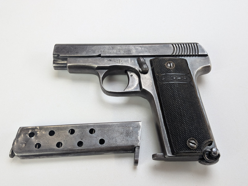 Spanish Fabrique D'Armes Paramount 1915 Pistol