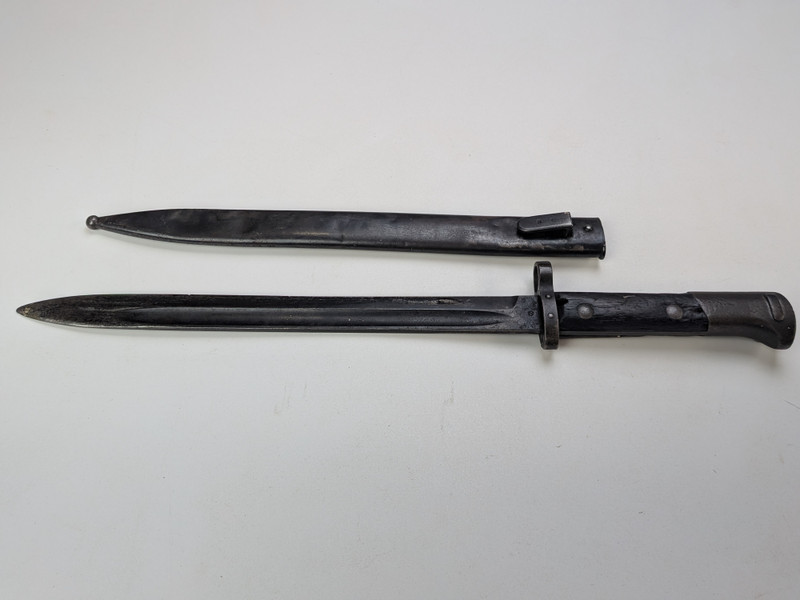 WW2 Czech VZ24 Bayonet with Scabbard