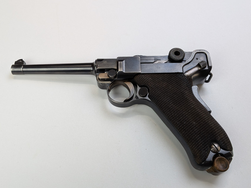 DWM 1906 Commercial American Eagle Luger Pistol - Matching Numbers