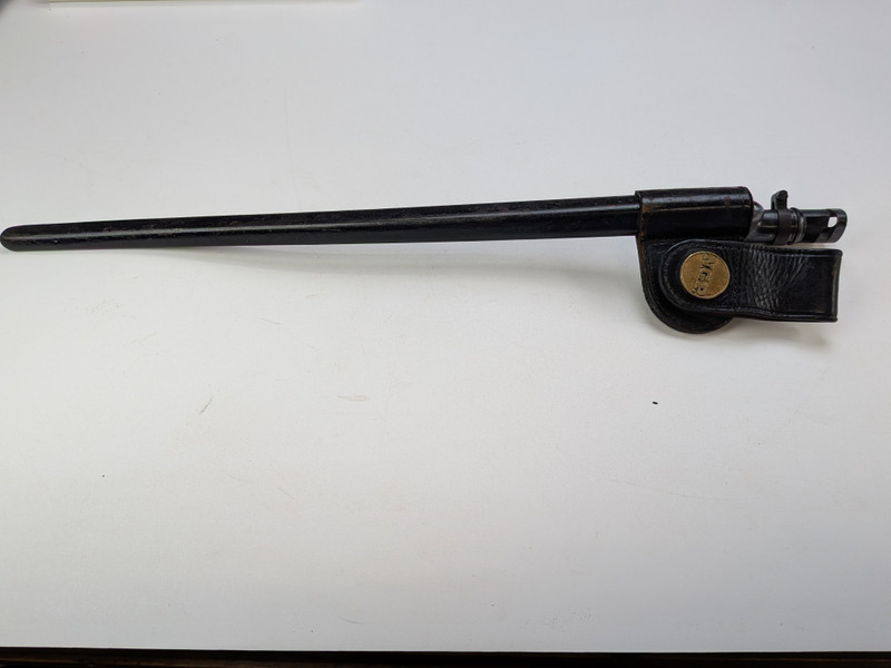 US Trapdoor Bayonet - Pennsylvania National Guard Issued