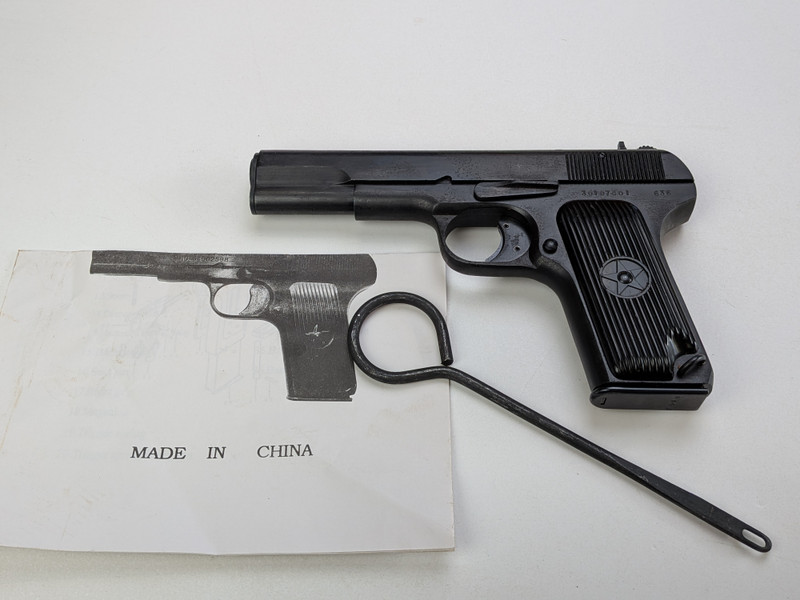 Chinese Type 54 Tokarev Pistol - Factory 66 - 1983 Production