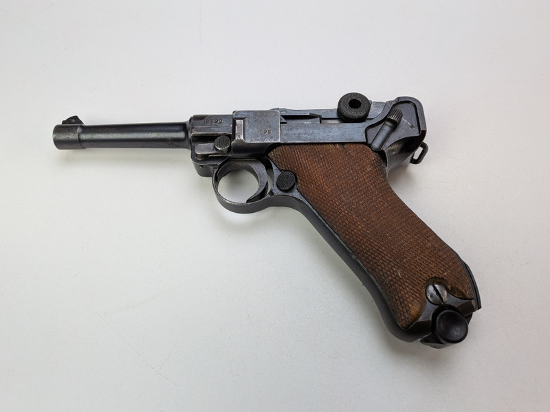 WW1 DWM 1917 P08 Luger - Battle Damaged Rebuild