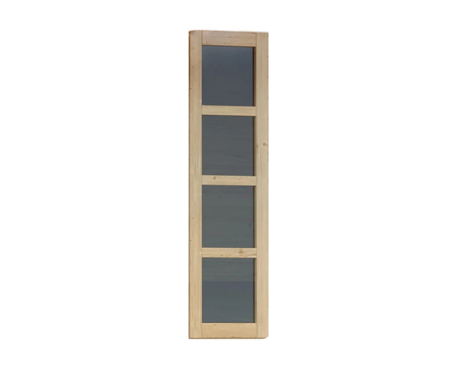 Tall 4-lite add-on shed window