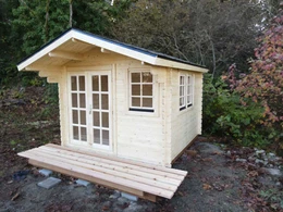 Home office shed in Seattle in natural