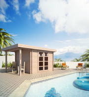 Modern shed kit pool house 3