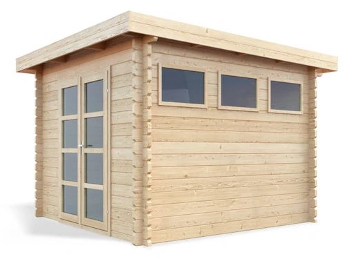 Moderna 10 x 10 modern shed kit | 80 sq ft