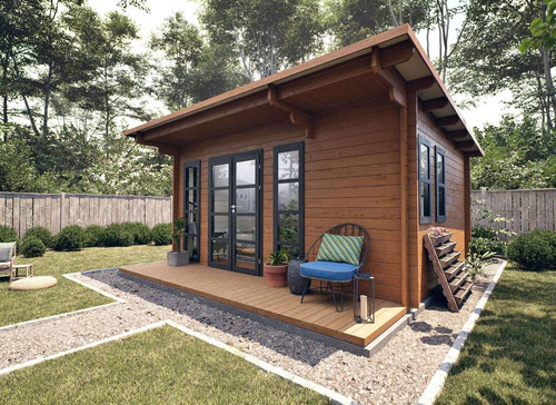 Washington 17 x 13 modern shed | 200 sq ft