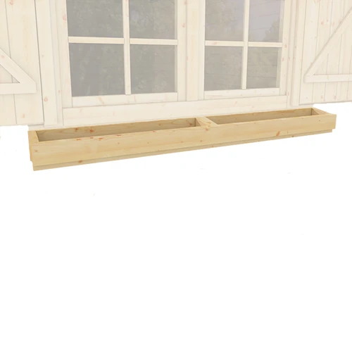 Double window flower box visualization