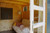 Airbnb guest bedroom shed interior
