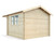 Myrtle garden shed kit side double window