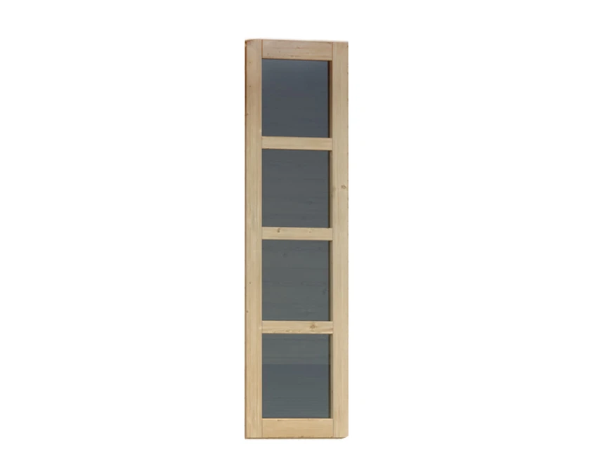 Tall 4-lite add-on shed window