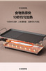Multi-Function Korean-Style Smokeless Electric Grill & Griddle | Dual-Zone Non-Stick BBQ Plate with 5-Level Temperature Control