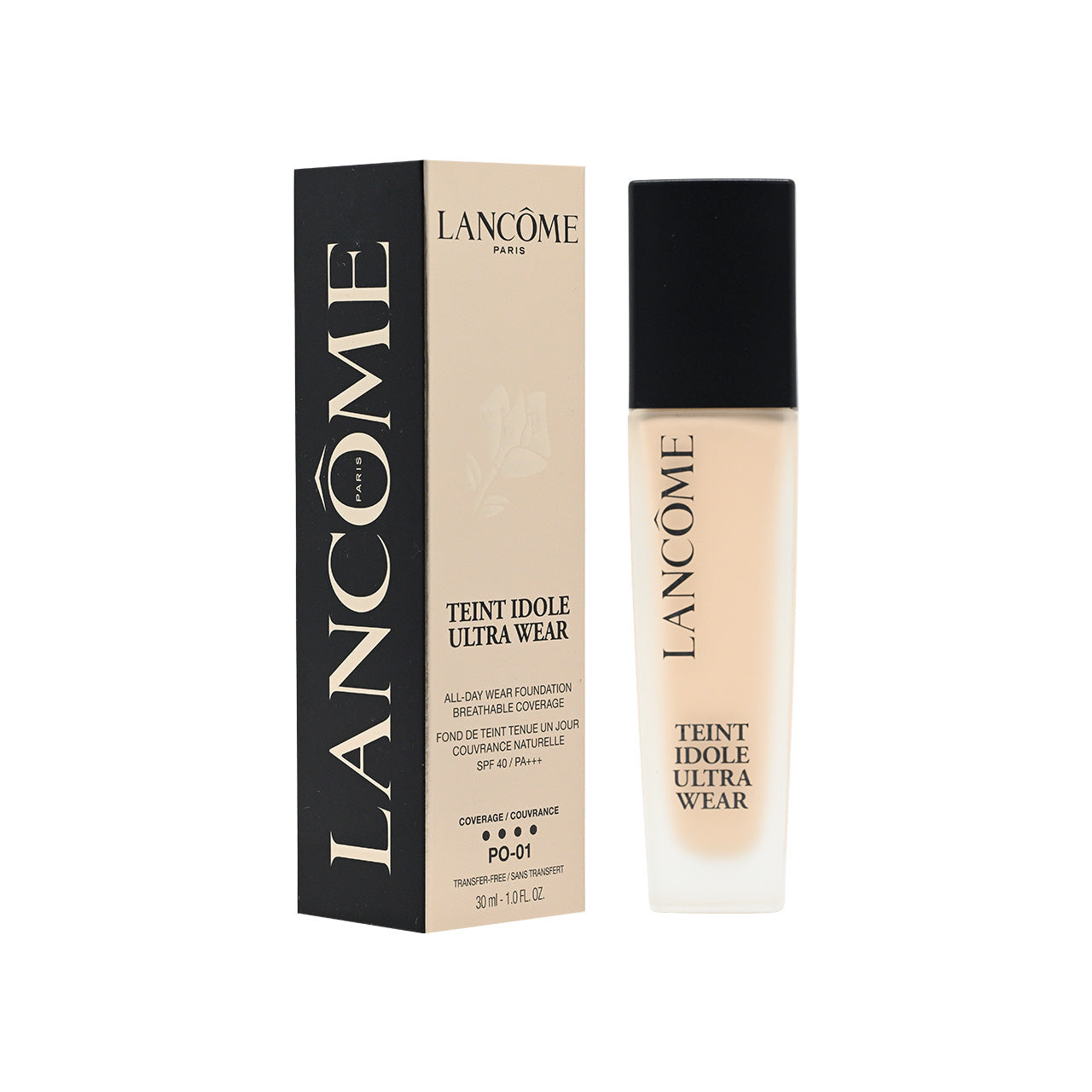 Lancome Teint Idole Ultra Wear Foundation #PO-01 30ml - HKG Beauty