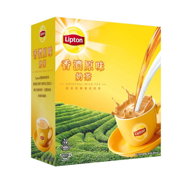 立頓 香濃原味奶茶 (包裝隨機) 20X17.5G