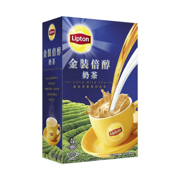 立頓 金裝奶茶 (包裝隨機) 16.5克x10