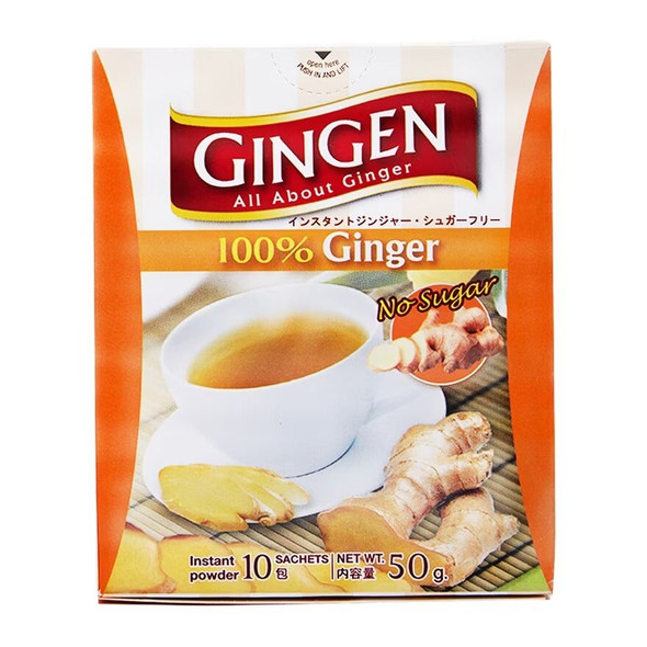 真精 100% 即沖無糖薑茶 5Gx10