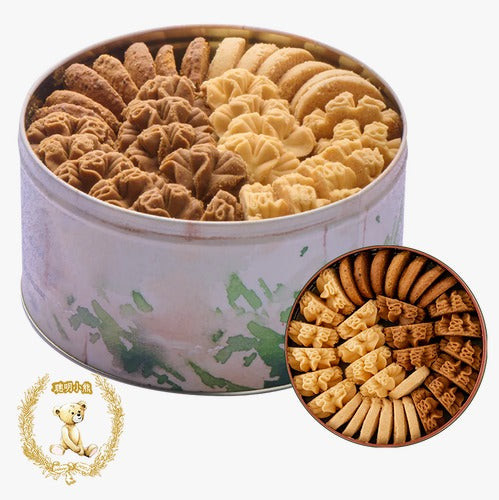 Jenny Bakery 4 Mix Butter Cookies (320G) 珍妮曲奇 四味奶油曲奇 (320G)