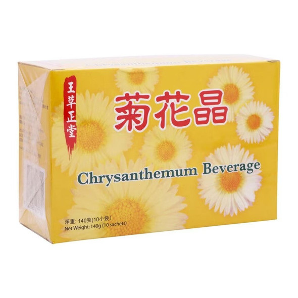 王草正堂 菊花晶沖劑 14G X10