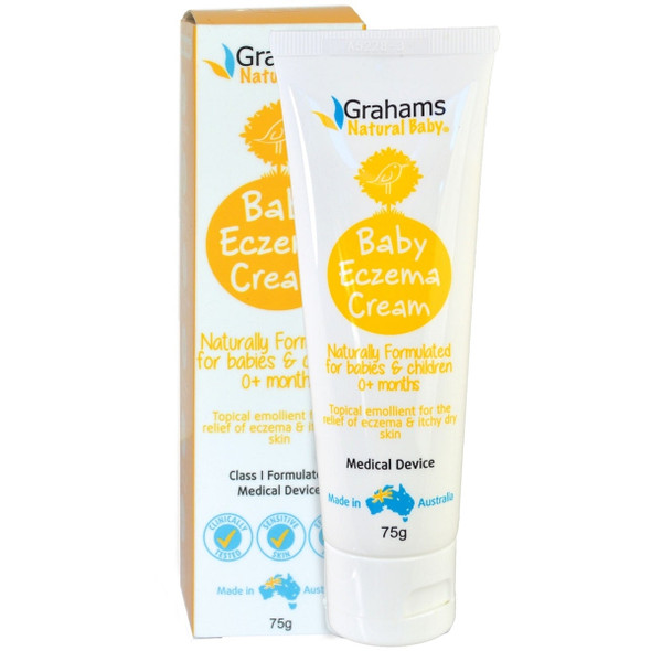 Grahams Natural嬰兒濕疹修護霜 75克