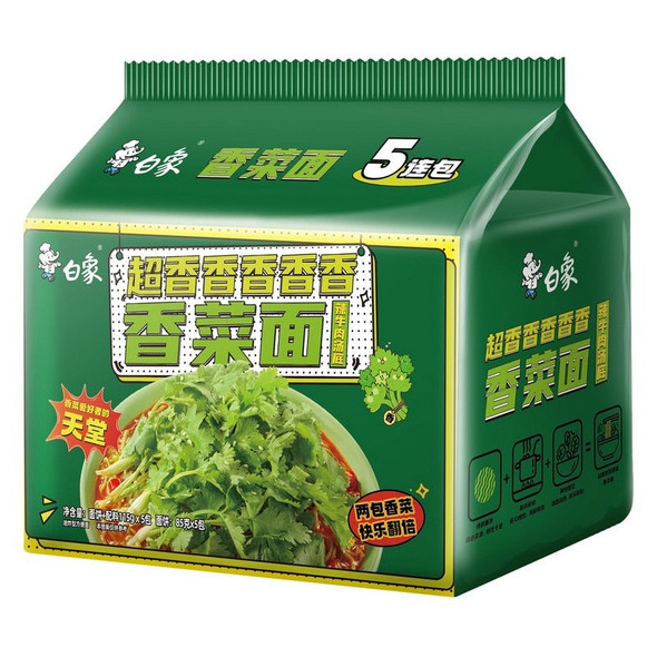 白象 香菜麵5包裝 115G