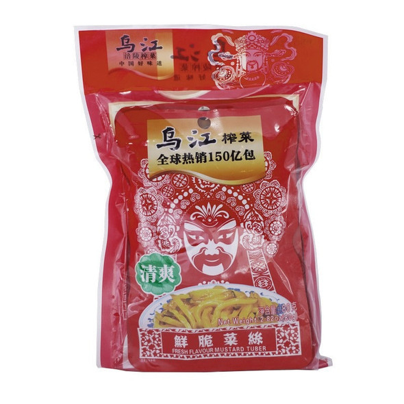 烏江涪陵榨菜鮮脆菜絲清爽 80G