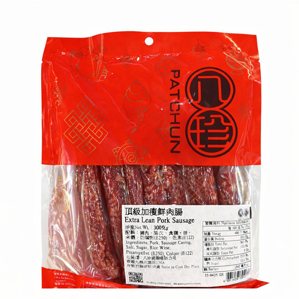 八珍頂級加瘦鮮肉腸 300克