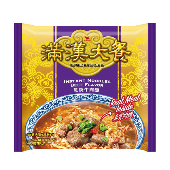 統一滿漢大餐紅燒牛肉麵單包裝 193G