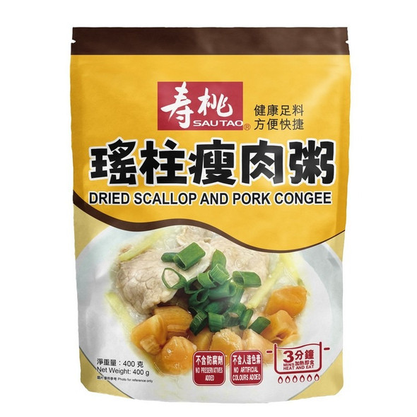 Sau Tao Dried Scallop And Pork Congee 400G