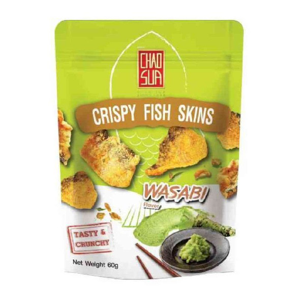 座山泰國 Ｗasabi 脆魚皮 60G