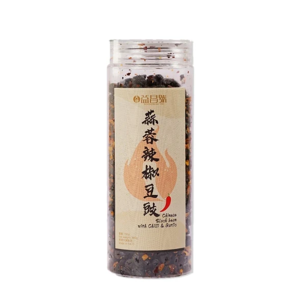 Tai O Chinese Black Bean with Chili & Garlic 180g
