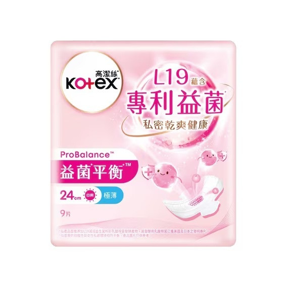 KOTEX Probalance Pad 24cm 9pcs