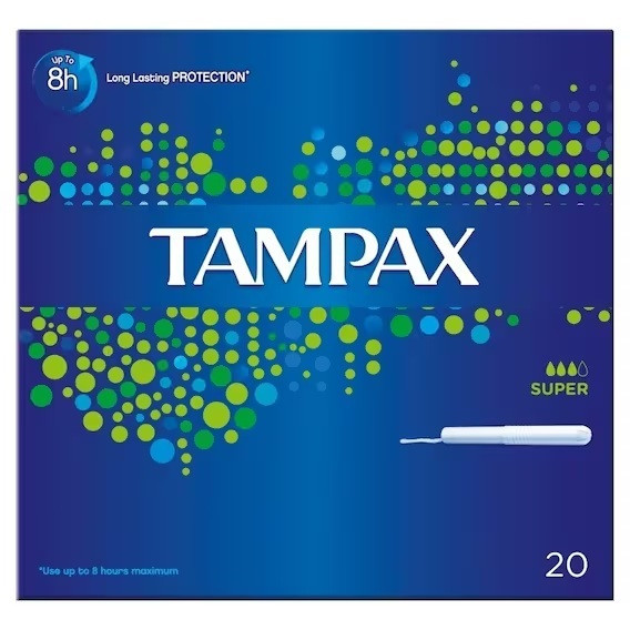 TAMPAX Tampons W/ Applicatr Super (20pcs)