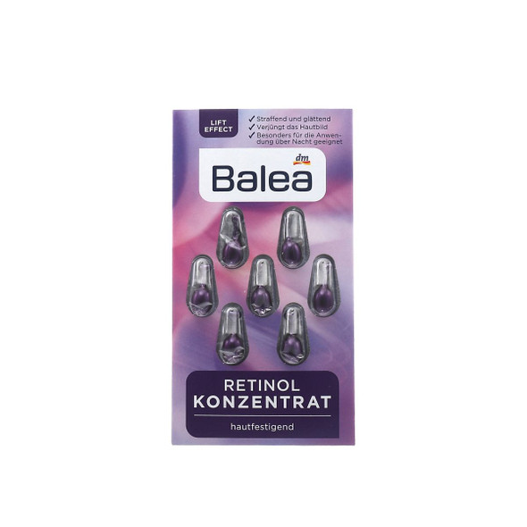 BALEA 視黃醇緊緻抗衰老精華膠囊(紫) 7’S