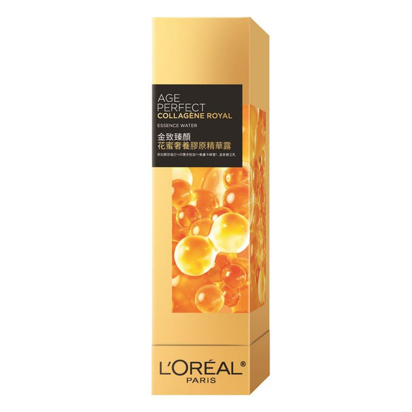 LOREAL 歐萊雅金致臻顏花蜜奢養膠原精華露 130ML