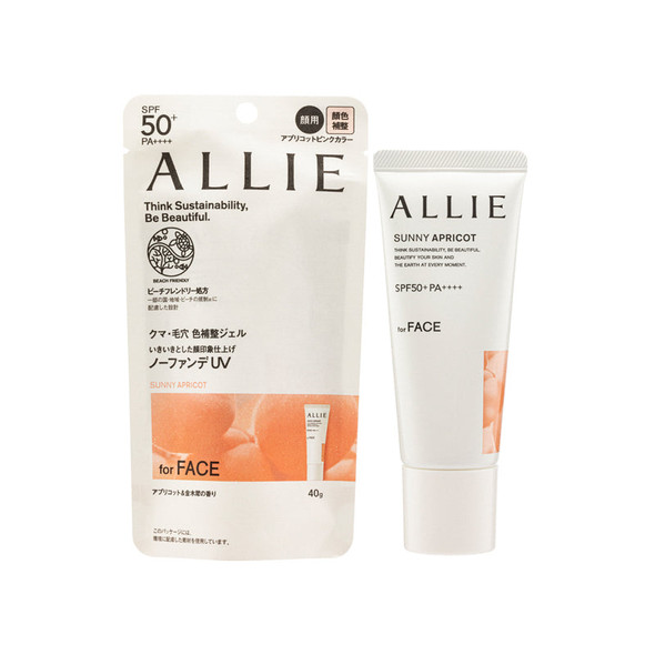 Allie SPF50+PA++++持采濾鏡調色UV防曬乳 #02杏桃茜妍 40g