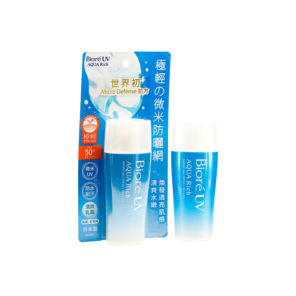 Biore Aqua Rich Watery Gel SPF50+PA++++ 70ml