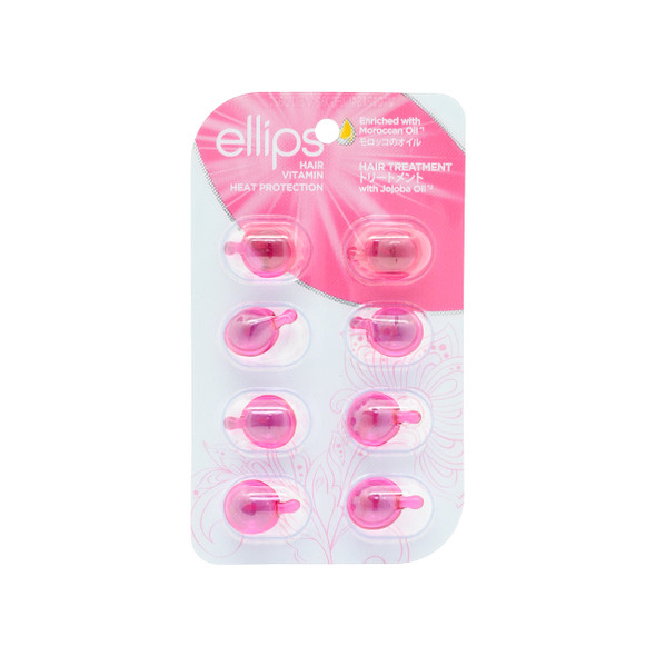 Ellips 維他命免沖洗護髮膠囊 - 受損修護 1毫升 x 8粒