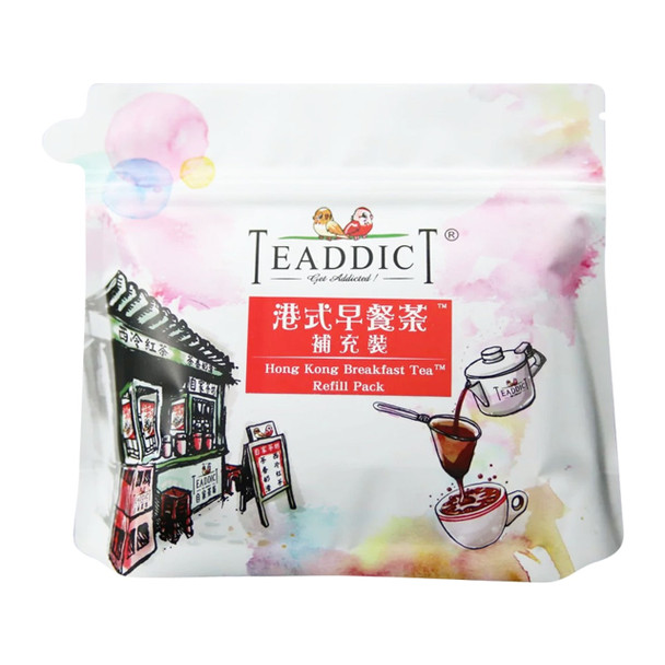 自家茶坊 港式早餐茶 補充裝 特濃奶茶茶膽 250g