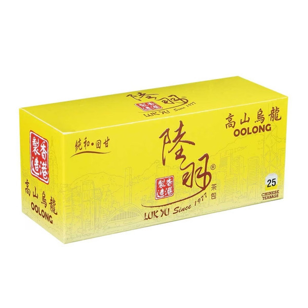 陸羽 中國茶包烏龍 25'S