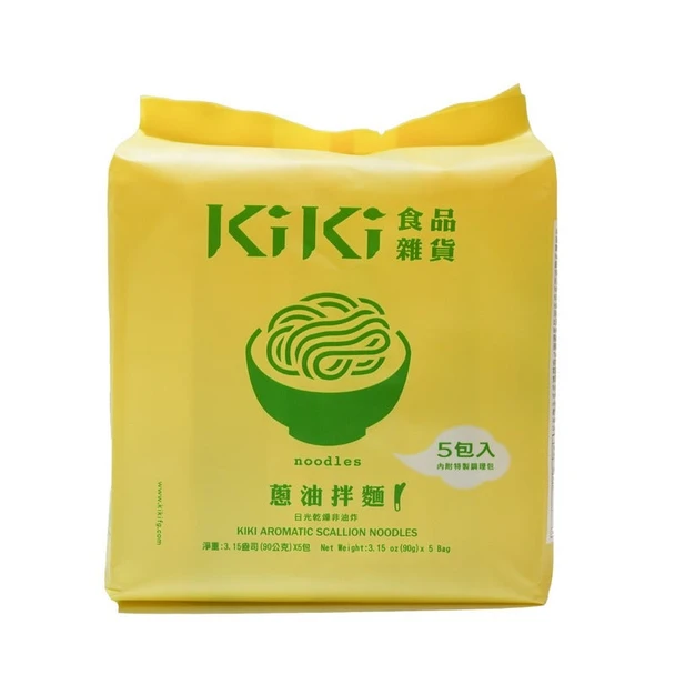 Kiki食品蔥油拌麵 5 X 90G