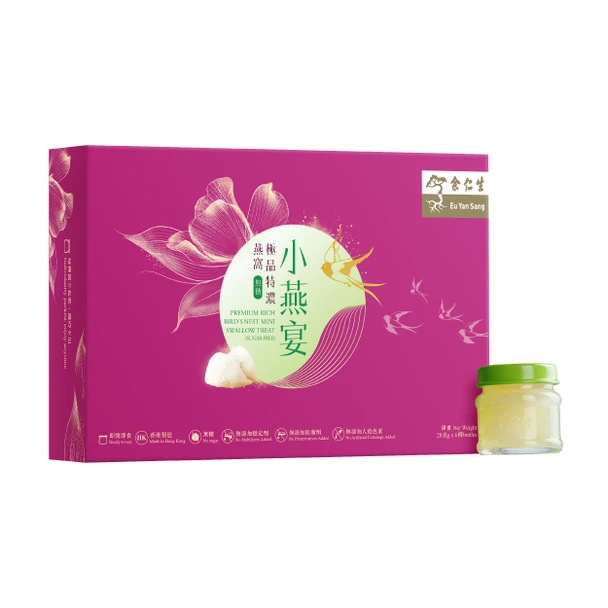 余仁生 極品特濃燕窩‧小燕宴 (無糖) 28g x 6 pcs