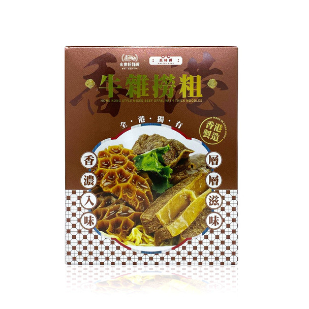 永樂粉麵廠 × 麥奀記忠記 沙嗲金錢肚撈粗（一人前）160G