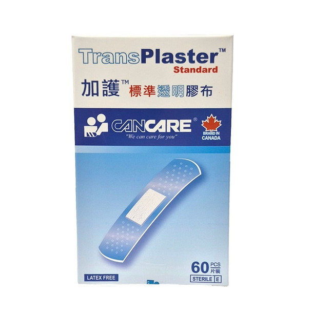 加護 標準透明膠布 60pcs
