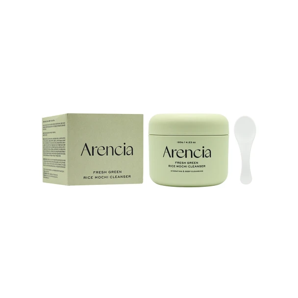 Arencia 綠色清新年糕潔面乳 120g